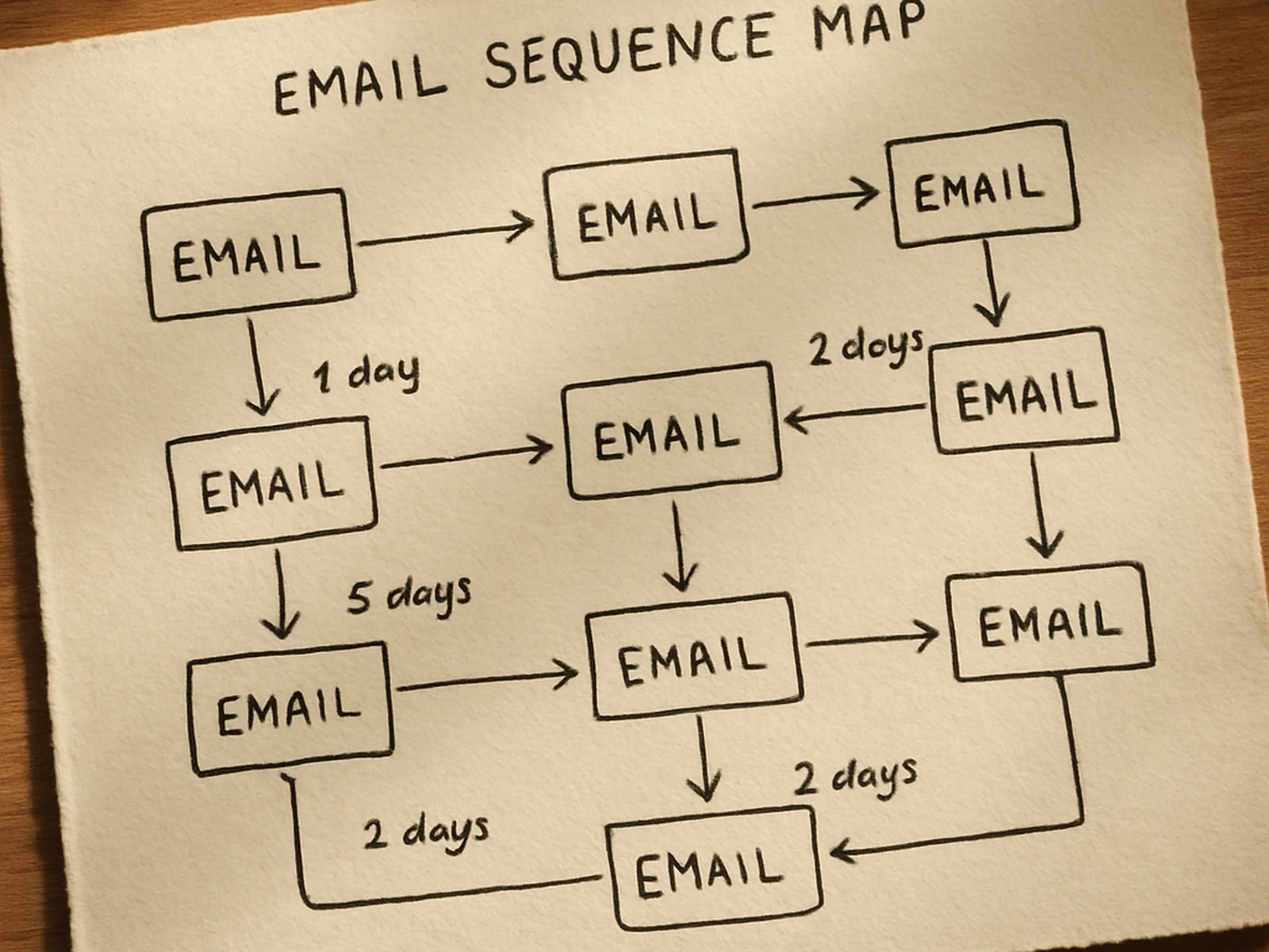 Email Sequences — example work