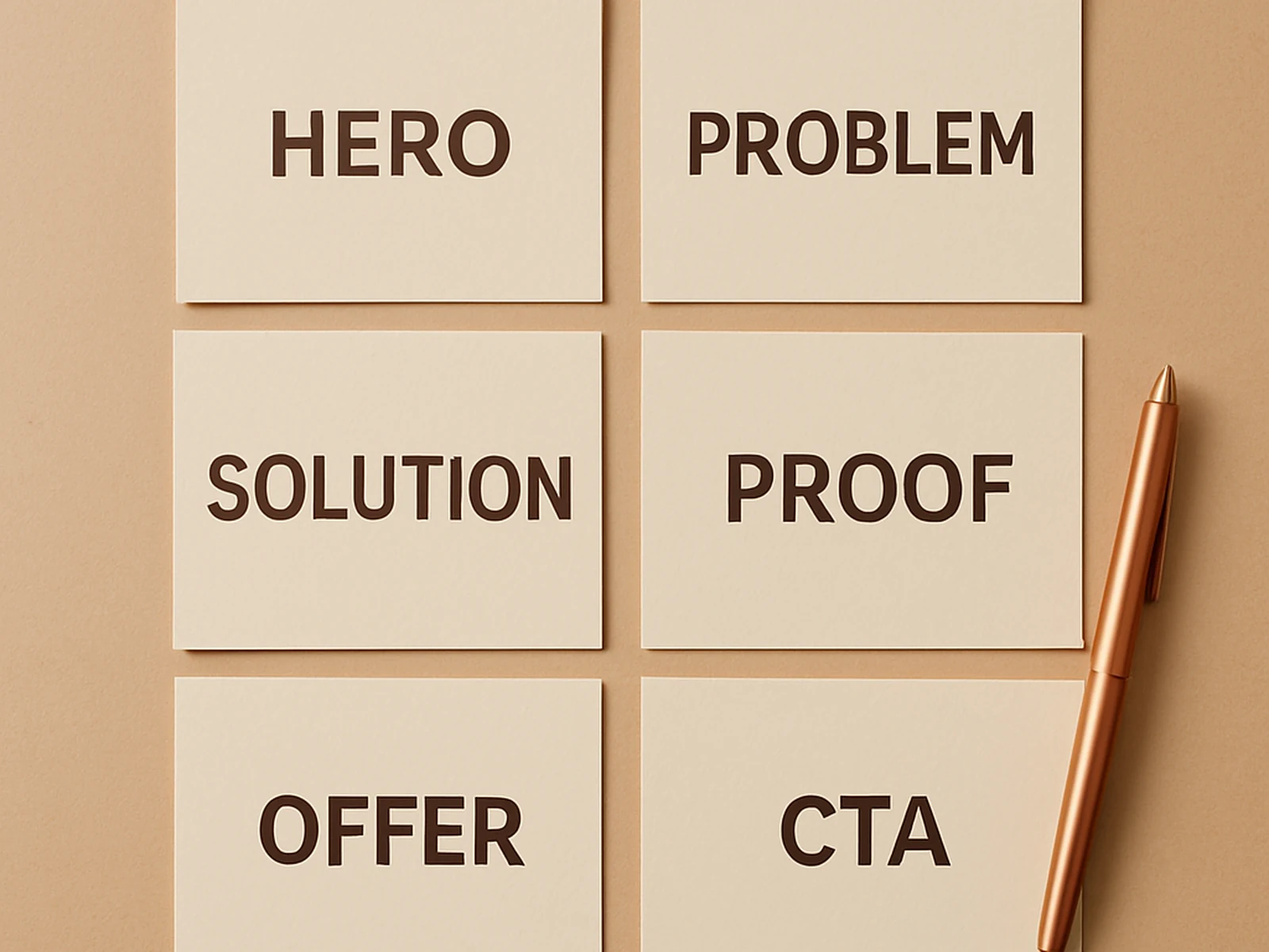 Sales Pages & Landing Copy — example work