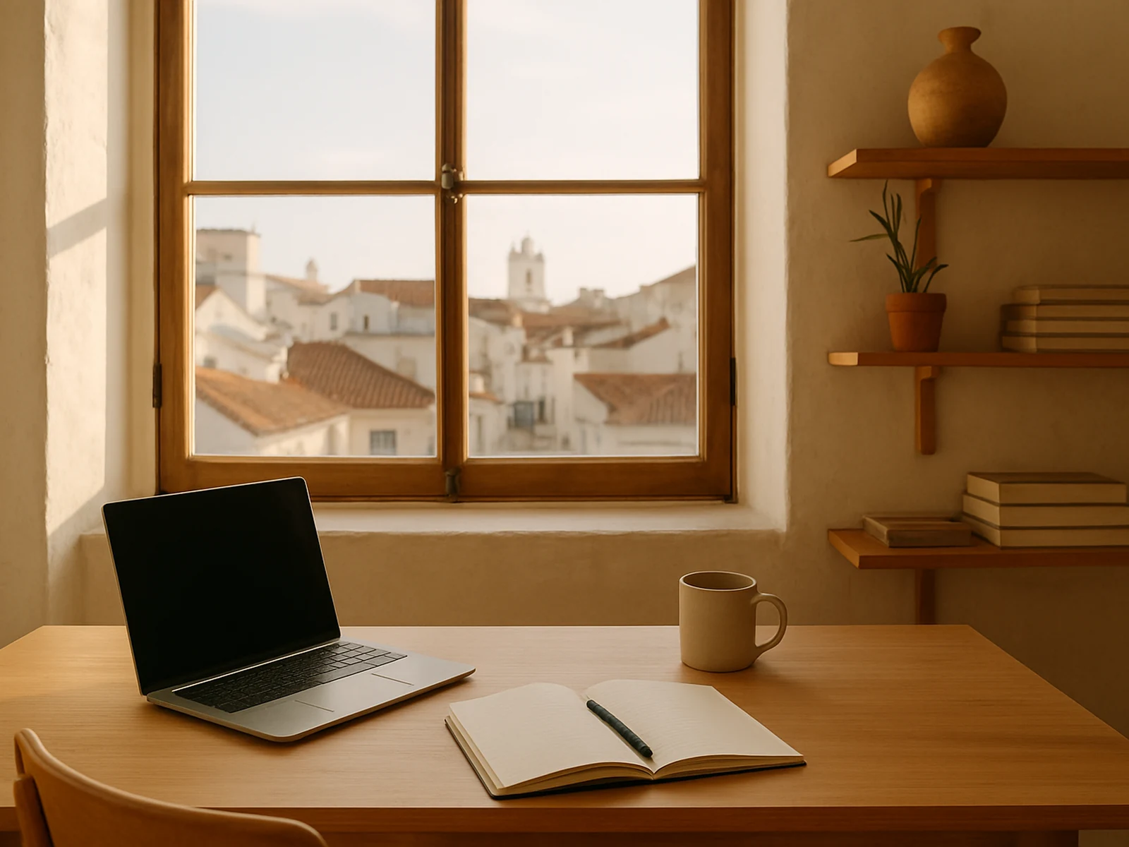 Kirk Copywriting studio in Estoril